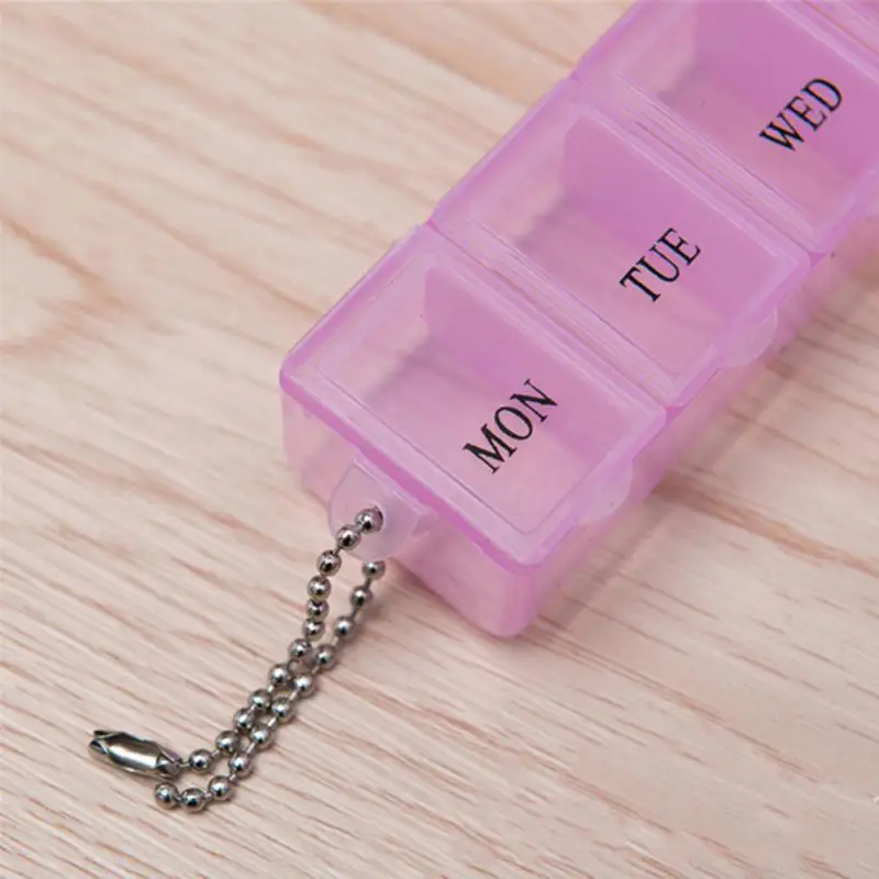 1 шт. квадратная Складная витаминовая медицина таблетки 7 дней на неделю для