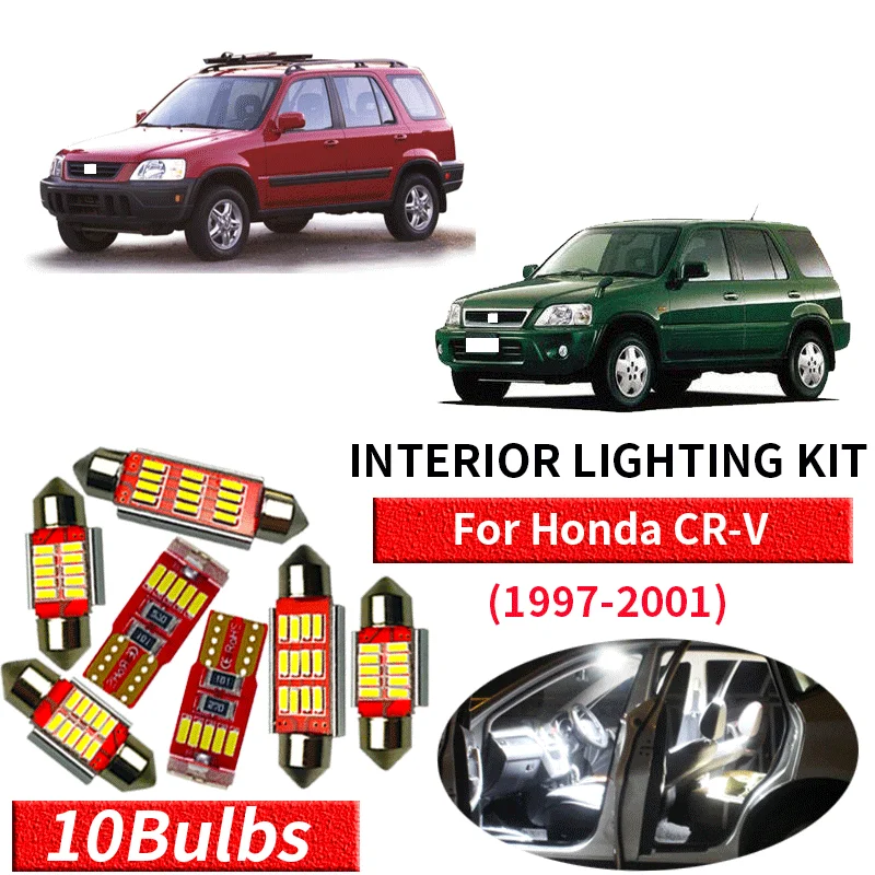 10X фонарь для внутреннего интерьера автомобиля багажника 1997 2001 Honda|Сигнальная