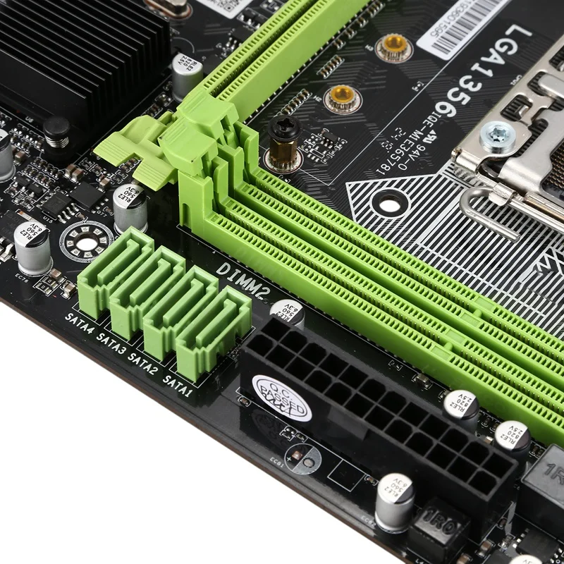 X79A набор материнских плат с LGA 1356 E5 2420 C2 2X8GB = 16 Гб 1600 МГц DDR3 память ECC Reg