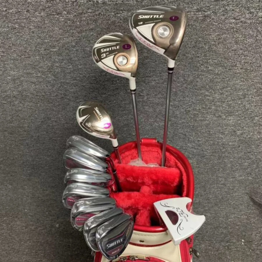 

Women's Golf Club Maruman SHUTTLE Driver + Fairway Wood + Mix + Iron + Putter Full set of club graphite