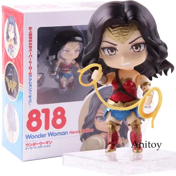 

#818 Wonder Woman Figure Action Hero's Edition PVC Collection Model Toy Gift For Kids