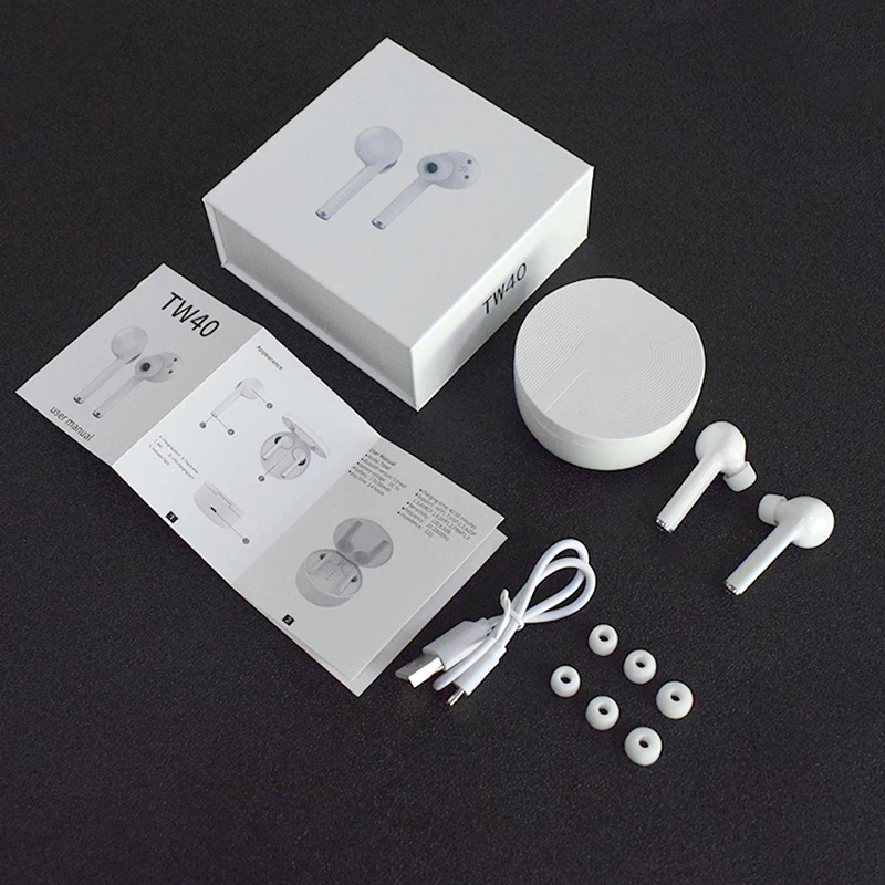 CALETOP TWS 40 Bluetooth 5,0 беспроводные наушники водонепроницаемые наушники с микрофоном Handsfree Водонепроницаемая гарнитура для huawei Xiaomi