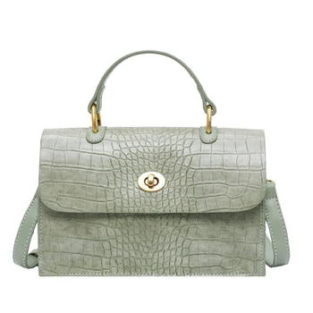 

Retro Crocodile pattern bag Large capacity tote bag for women 2020 new fashion handbags luxury Shoulder Messenger Cross body bag