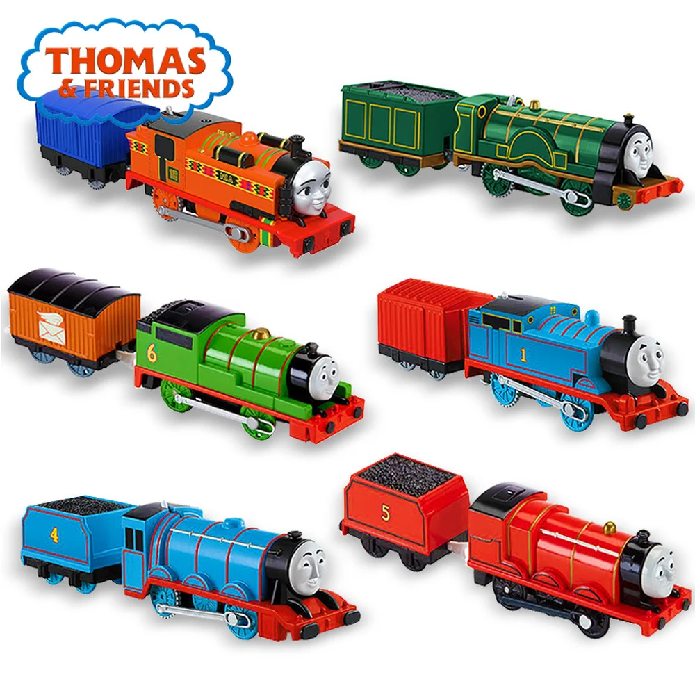 Мастер поезда Thomas & Friends основной Электрический поезд литая каретка Гордон