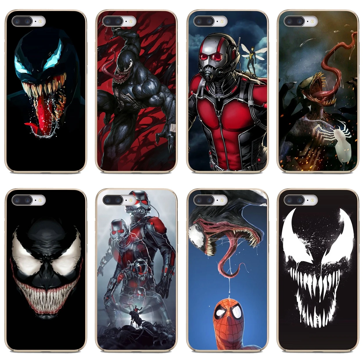 Силиконовый чехол для ZTE Blade A910 A610 A530 A510 Oneplus One plus 3T 5T 6T 6 7 8 7T Pro Venom-2018-Film-MCU ТПУ |