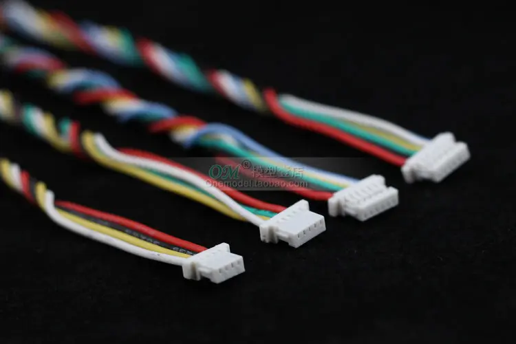 Соединитель проводного Кабеля SH 1 0 DIY SH1.0 4/5/6/7 Pin F3F4 FC Panda 5804 TANK VTX провод питания 30AWG