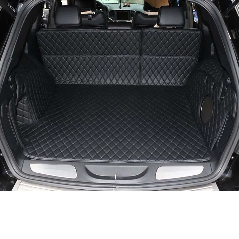 Коврики для багажника автомобиля jeep grand cherokee wk2 кожаный коврик подкладка груза 2010