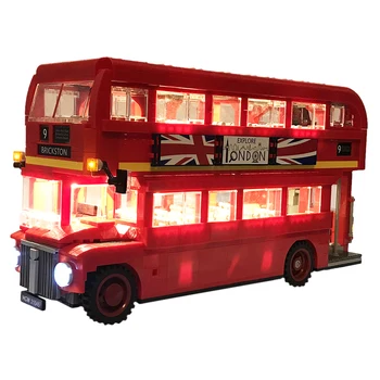 

modiker Small Particles Toy LED Building Block USB Light Accessory Kit for London Bus 10258 LED Included Only
