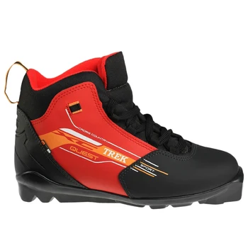 

Ski boots TREK Quest SNS IR, black color, logo red