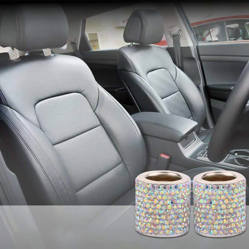 1 шт. Хрустальный подголовник для сиденья автомобиля украшение воротника