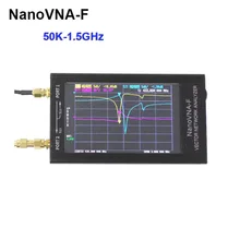 Новый NanoVNA F вектор сетевой анализатор VNA антенны 50K 1 5 ГГц с 4 3 &quotIPS