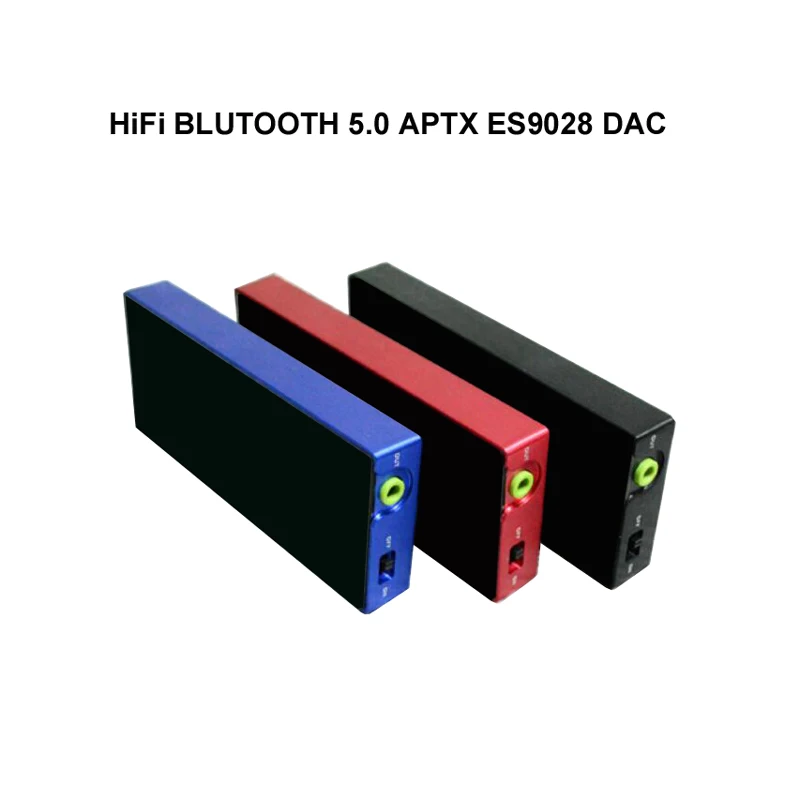 Портативный Hi-Fi Bluetooth 5 0 ES9028Q2M бесшумный поддержка LDAC APTX ЦАП усилитель для