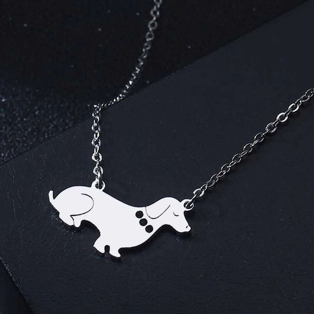 Puppy dog necklace Clearance