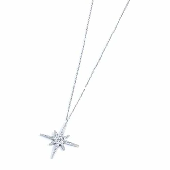 

COLLANA MARLU ROSA DEI VENTI PENDENTE E CRISTALLI ACCIAIO 33CO0014