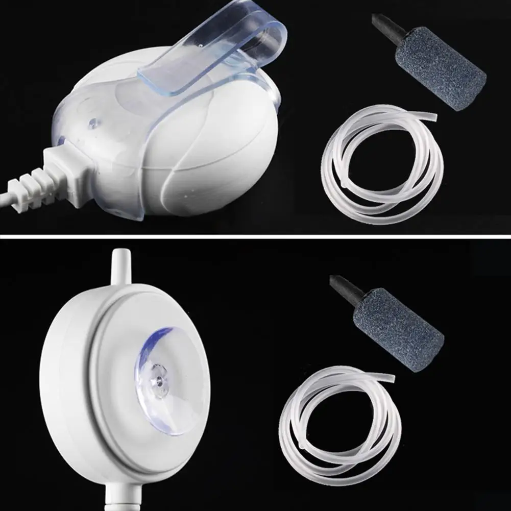 Mini Mute Oxygen Pump with Suction Cup for Aquarium Fish Bowl Fish-farming