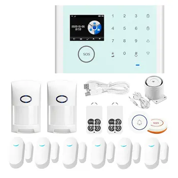 

Intelligent Voice Burglar Security Anti-Theft Detector Alarm System Home Alarm System Motion Detector Control Alarm