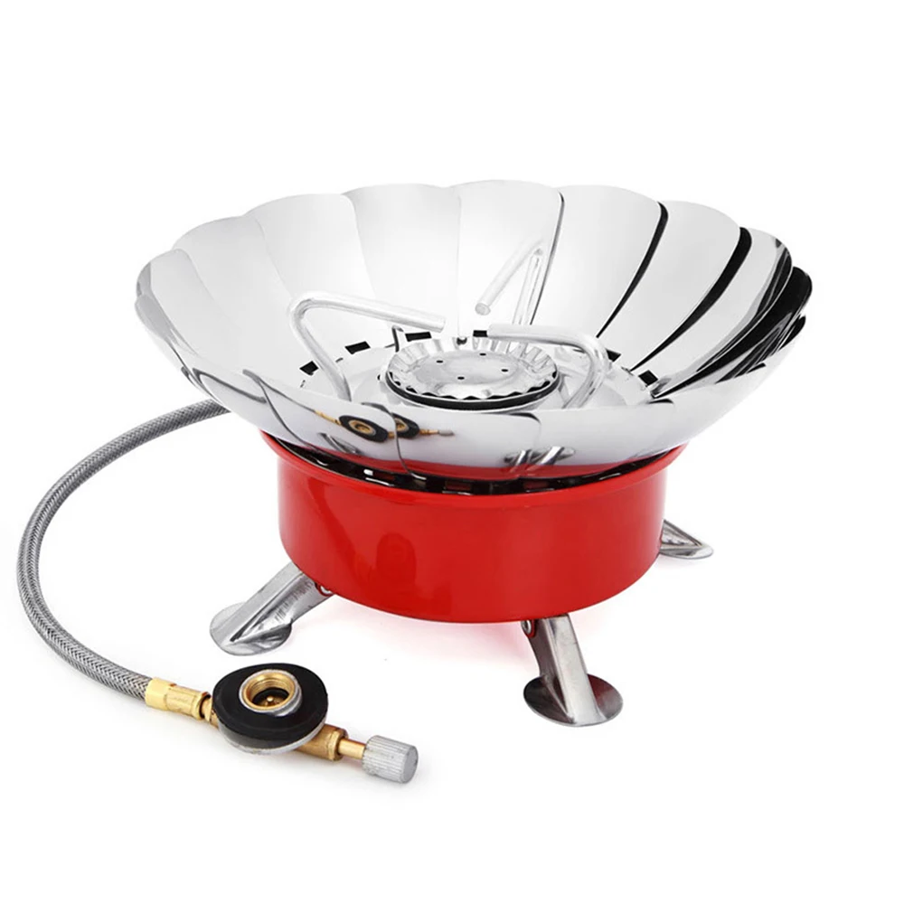 

Windproof Camping Portable Gas Stove Lotus Ultra-light Burner Cooker For Outdoor Camping Equipment
