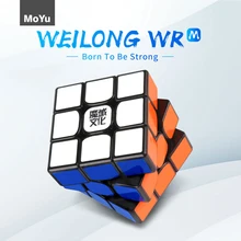 MoYu Weilong WR M 3x3x3 Weilong WR Магнитный куб головоломка Профессиональный MoYu 3x3 магниты кубики для ускорения magico cubo