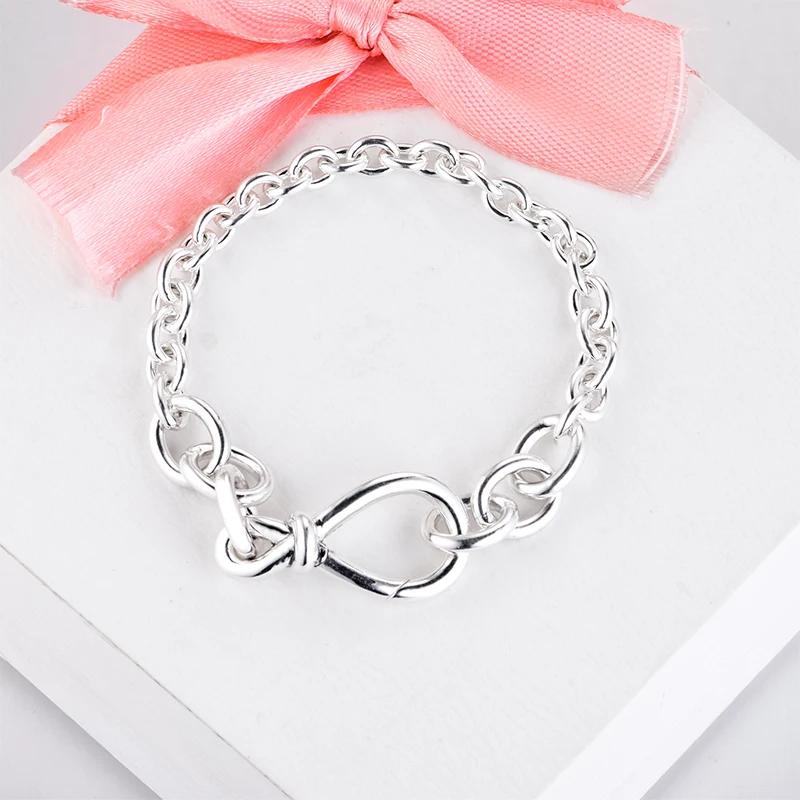 CKK-Bracelet-Chunky-Infinity-Knot-Chain-Bracelets-Women-Pulseira-Feminina-Masculina-Pulseras-Mujer-Silver-925-Sterling (4)