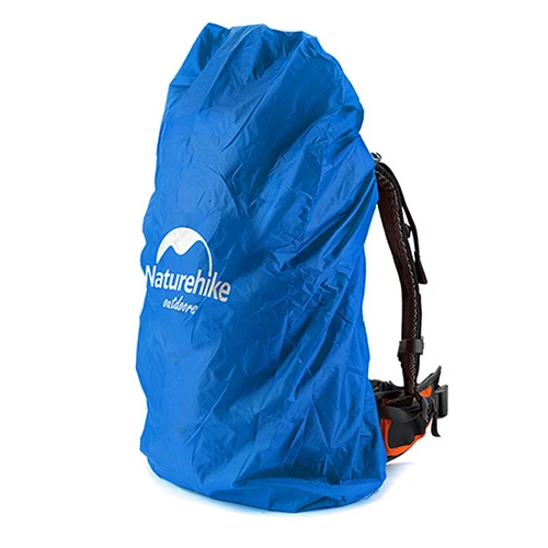 NatureHike 20~ 75L водонепроницаемый рюкзак, рюкзак, дождевик, чехол для рюкзака, кемпинга, пешего туризма, велоспорта, школьный рюкзак, пылезащитные чехлы - Цвет: Blue M
