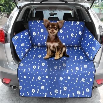 

Pet Rear Trunk Cover Carriers Dog Car Seat Cover Trunk Mat Cover Protector Carrying For Cats Dogs Waterproof Anti-Scratch