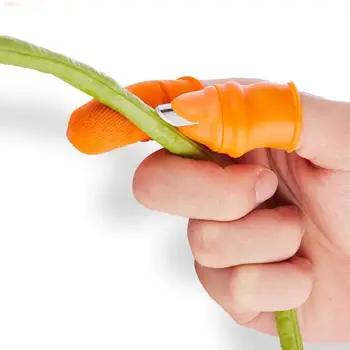 

1pcs Silicone Gloves For Thumb Knife Cutting Vegetable Pinching Machine Finger Protector Protective Gears Garden Tools