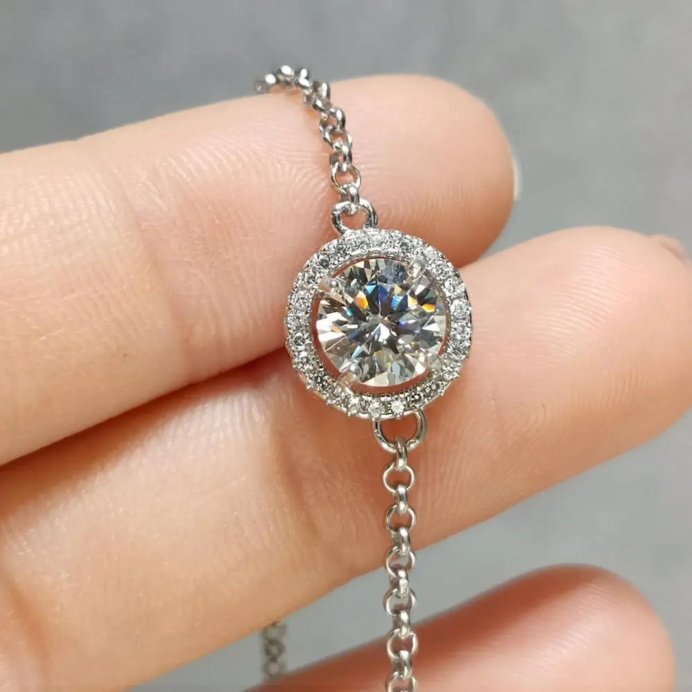 Adored All For Fun 1 Carat Moissanite Bracelet