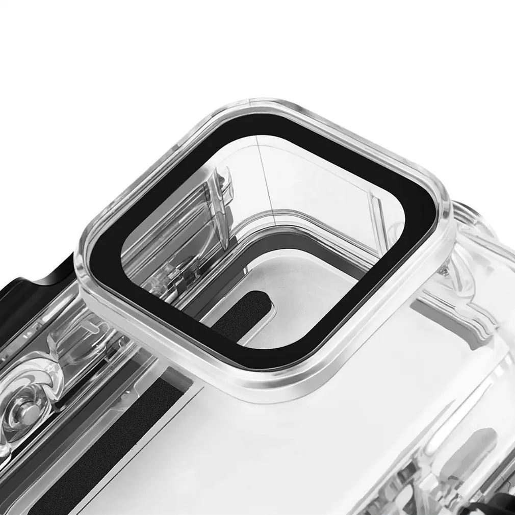 40 м/60 м подводный водонепроницаемый чехол для GoPro Hero 8 защитный чехол Корпус черный объектив камеры фильтры Дайвинг Плавательный набор