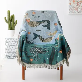 

Polyester Furniture Pet Protector Sofa Slip Cover Renew Refresh Modern Tapestry Home Decor Carpet Fashion Sofa Towel Blanket