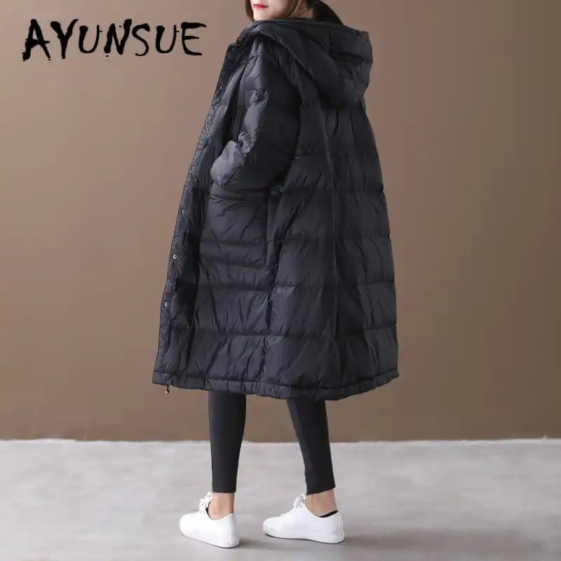 goose down puffer jacket women's