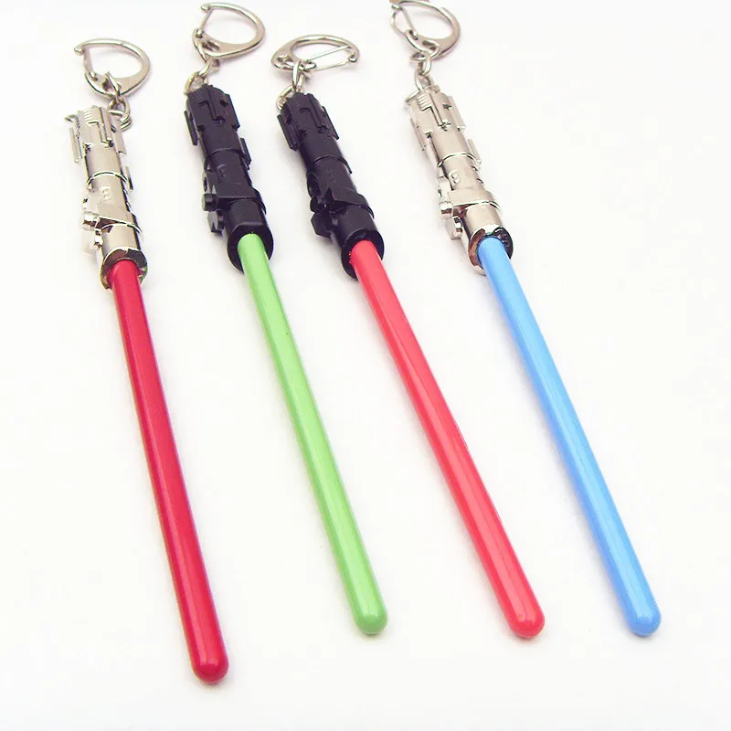 Star Wars Toys Saber Lightsaber Sword Keychain Model Light saber BB-8 Death Star Falcon Millennium Empire Star Destroyer Toys