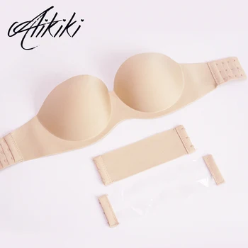 

Sexy Lift Up Invisible Bras For Women Strapless Lingerie Push Up Adhesive Bra Backless Bralette 1/2 Cup Underwear Wedding Dress