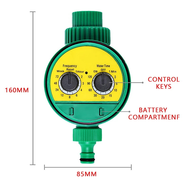 25mDIY микро система капельного орошения автоматический контроллер полива