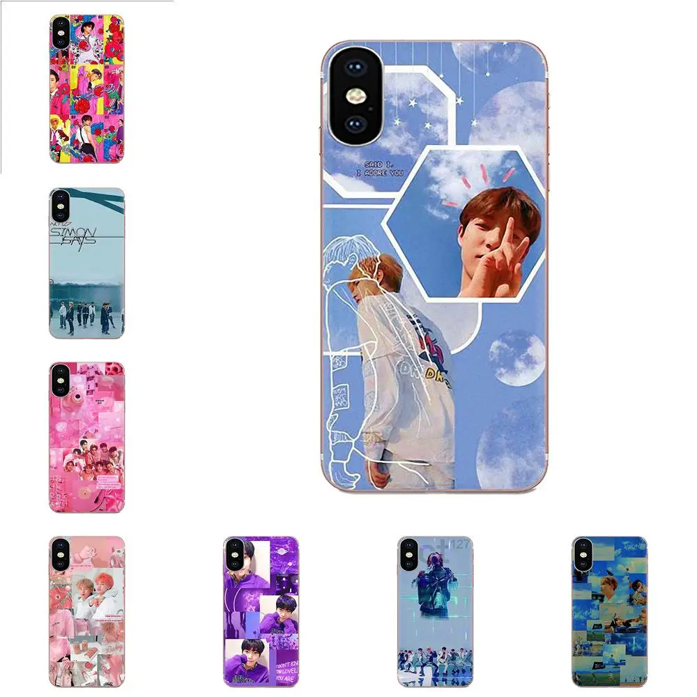 

Soft TPU Top Selling For Xiaomi Redmi Mi 4 7A 9T K20 CC9 CC9e Note 7 9 Y3 SE Pro Prime Go Play Nct 127 Kpop Boy Group