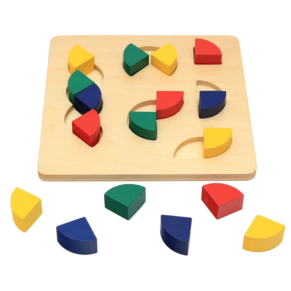 Деревянная Геометрическая доска 3D Пазлы формы соответствия Обучающие Детские игрушки математические игрушки формы Соответствующие игрушки подарок для дошкольников