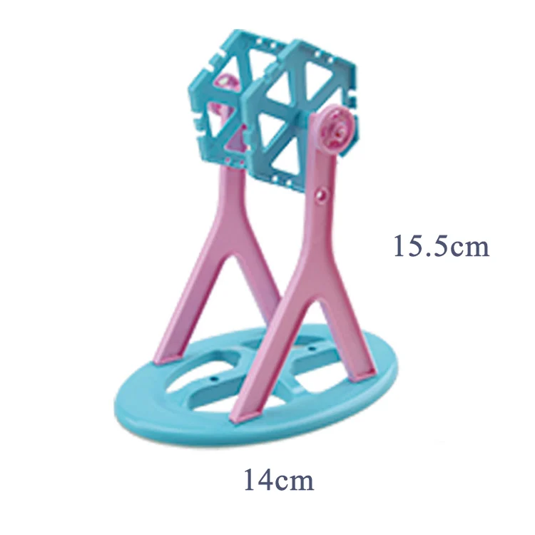 Магнитный конструктор дизайнерские игрушки DIY Строительные Кирпичи Модель и строительные блоки магниты дизайнерские Развивающие игрушки для детей - Цвет: Windmill