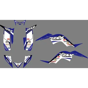 

Full Graphics Decals Stickers Motorcycle Background Custom 3M For YAMAHA Raptor 90 Raptor90 2009 2010 2011 2012 2013 2014 2015