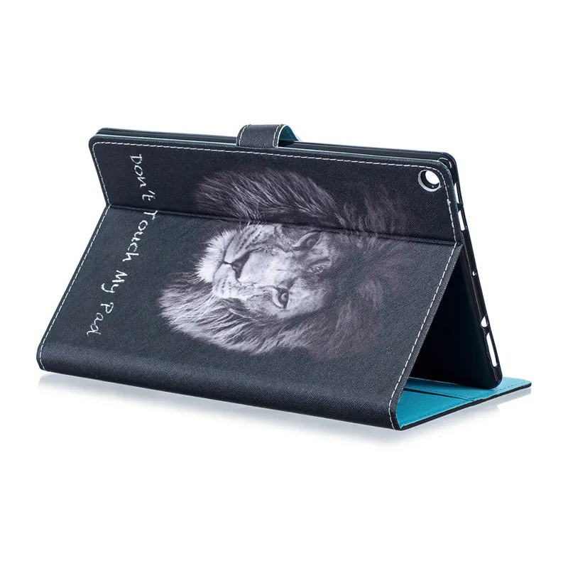 Чехол для Amazon Fire HD 10, чехол, подставка для смарт-сна, PU кожаный чехол для Amazon Kindle Fire HD 10 1" Funda