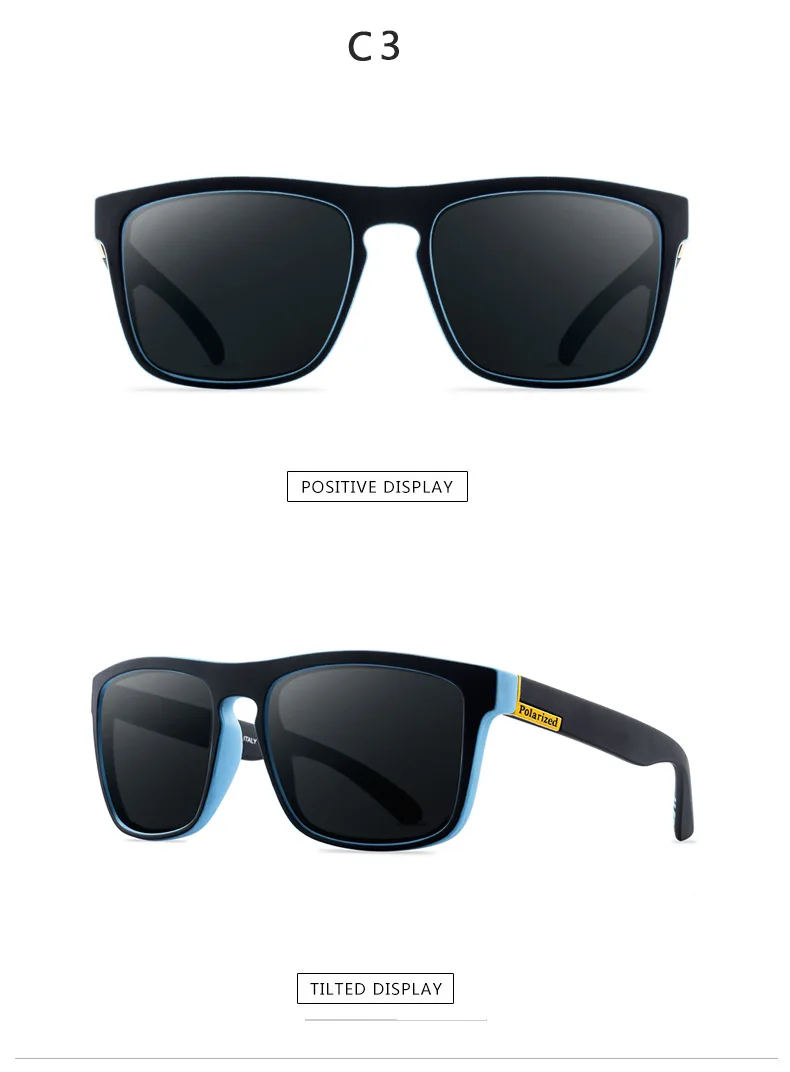 Высокое качество, квадратные солнцезащитные очки, мужские поляризованные очки для вождения, мужские солнцезащитные очки для мужчин, Ретро стиль, люкс класс, UV400