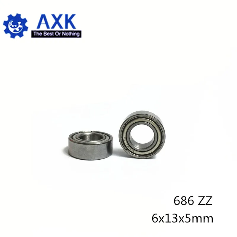 686ZZ подшипник ABEC-1 20 шт 6x13x5 мм миниатюрный 686Z упорные шариковые подшипники 618/6ZZ |