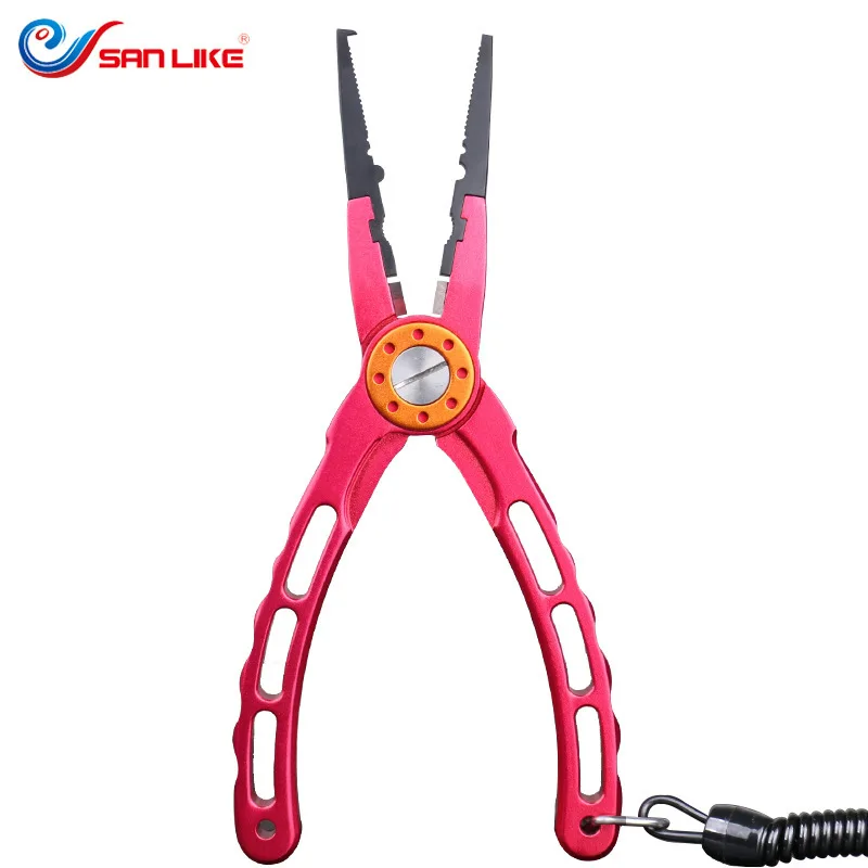 

Fishing Gear Multi-functional Forceps Fishing Gear Aluminium Alloy Open-Loop Hook Forceps Angling Supplies