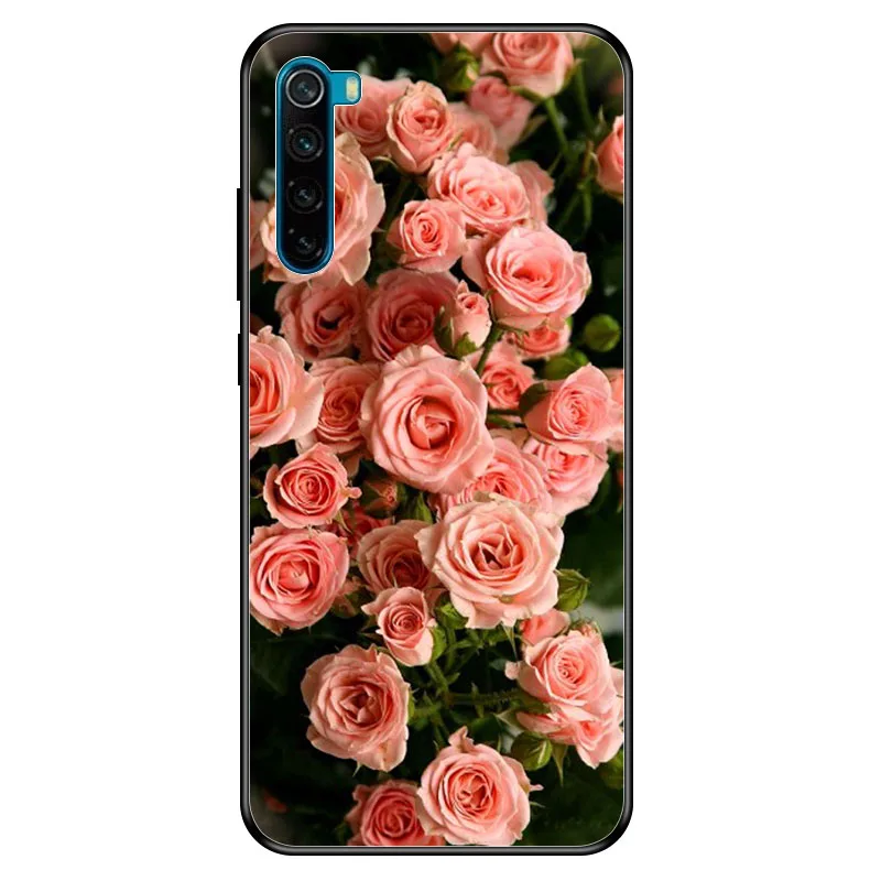 Geruide 6,3 дюймов для xiaomi redmi note 8 чехол, закаленное стекло чехол cubierta para 6,53 дюймов xiaomi redmi note 8 pro Чехол - Цвет: A038
