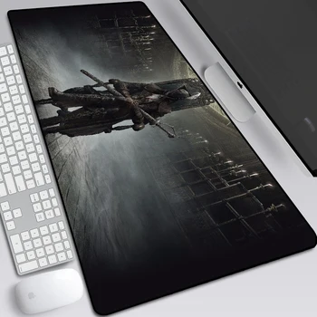 

Blood Dark Game Anime Large Pad Mouse Mat Computer Gamer Locking Edge Mousepad Keyboard Mice Mat Pad