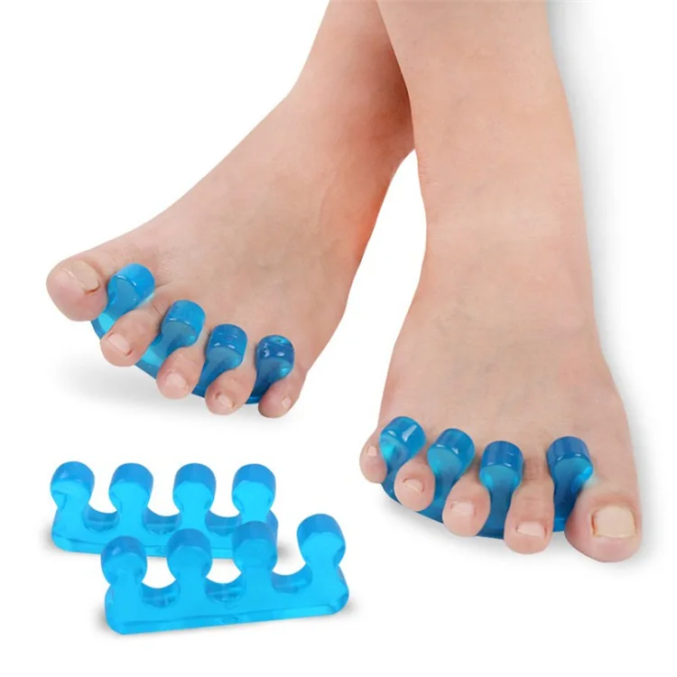 

Hallux Valgus Fixed Device Toe Overlap Brace 3-hole Blue Brace Blackmailed Hallux Valgus