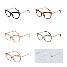 Модные квадратные оправы для очков Женская трендовая стильная брендовая оптическая Компьютерные очки Oculos De Grau Feminino