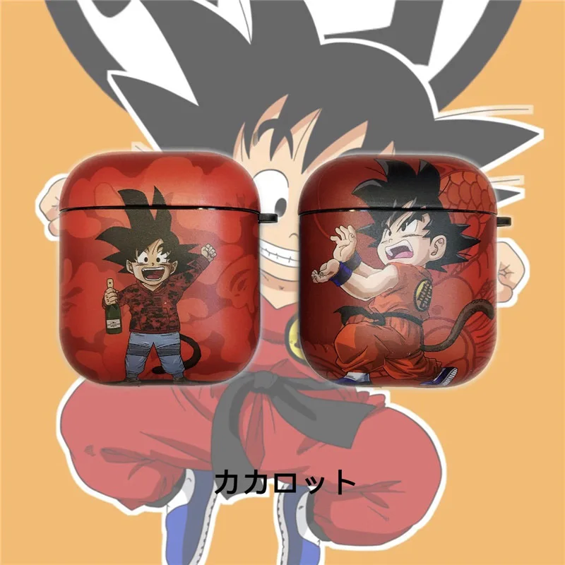 Горячие Dragon Ball Сон Гоку Дракон Мягкие силиконовые беспроводные наушники Зарядка