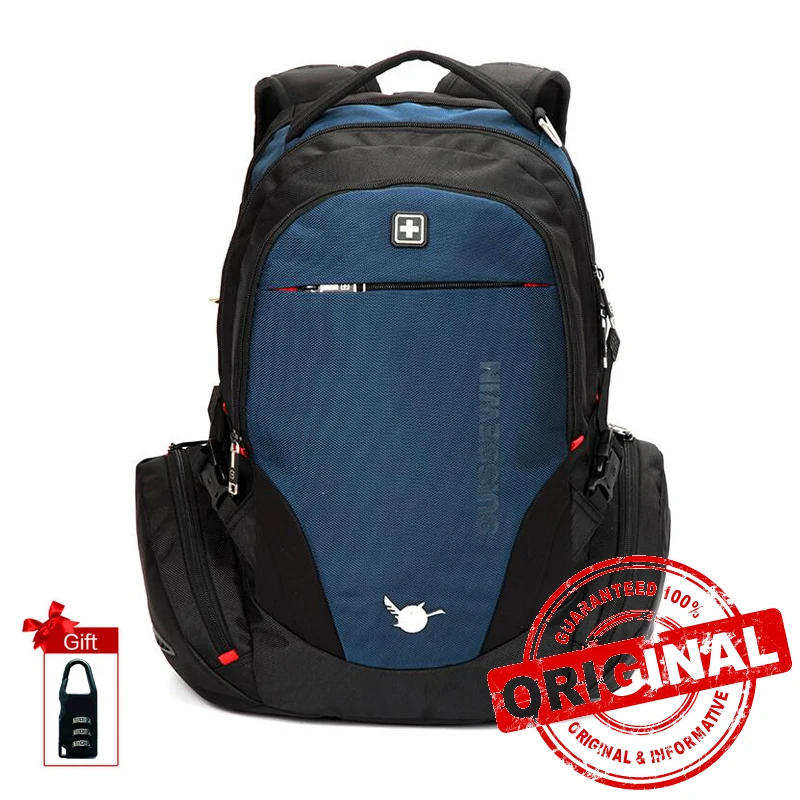 Ограниченный рюкзак, рюкзак Mochila, стильный мужской рюкзак для ноутбука, 38л, водонепроницаемый, для путешествий, с несколькими карманами, качественный рюкзак SN8118