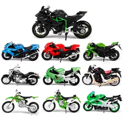 Maisto 1:18 Kawasaki Ninja мотоцикл металлическая модель игрушки для детей подарок на день рождения Коллекция игрушек