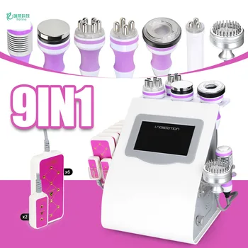 

New Arrival 9 In 1 Cavitation 3D Smart Photon Facial Beauty Cellulite Treatment Vaccum Lipolaser Shaping Machine