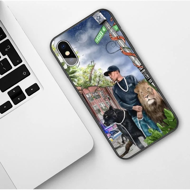 G Herbo силиконовый чехол для телефона iPhone Xs 8 8Plus 7 7 Plus 6 6S Plus X XS MAX 5 5S SE XR Lil Herb Cover Coque Capa